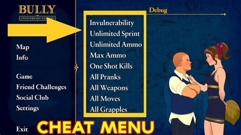 bully the game cheats|bully cheat menu.